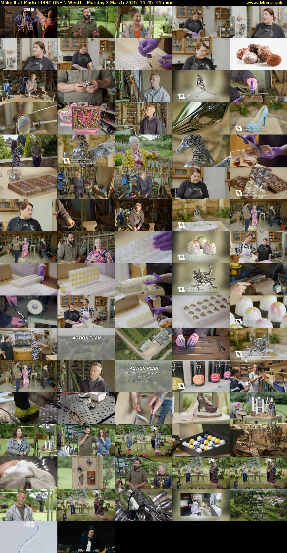 Make It at Market (BBC ONE N West) Monday 3 March 2025 15:45 - 16:30