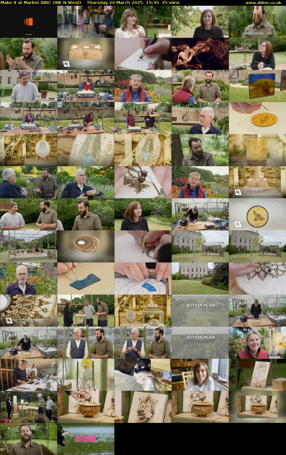 Make It at Market (BBC ONE N West) Thursday 20 March 2025 15:45 - 16:30