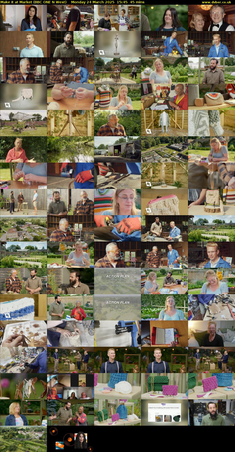 Make It at Market (BBC ONE N West) Monday 24 March 2025 15:45 - 16:30