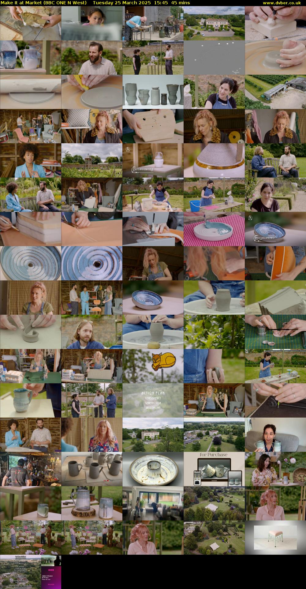 Make It at Market (BBC ONE N West) Tuesday 25 March 2025 15:45 - 16:30