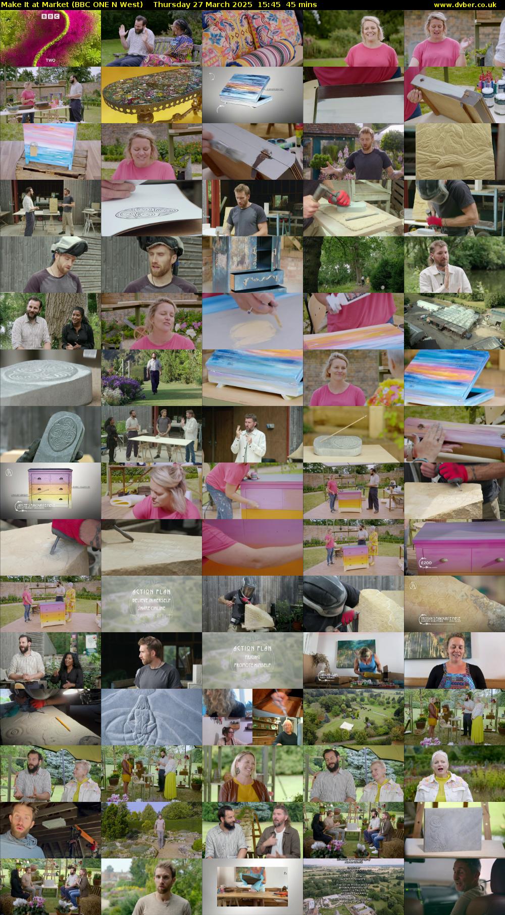 Make It at Market (BBC ONE N West) Thursday 27 March 2025 15:45 - 16:30