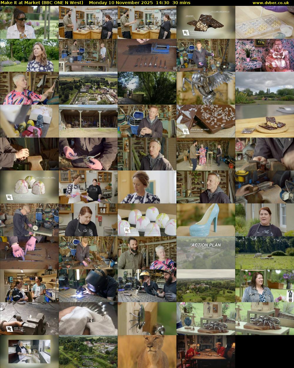 Make It at Market (BBC ONE N West) Monday 10 November 2025 14:30 - 15:00