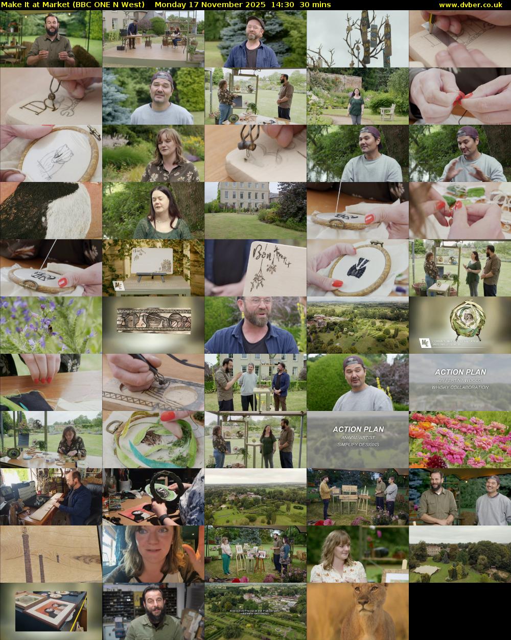 Make It at Market (BBC ONE N West) Monday 17 November 2025 14:30 - 15:00