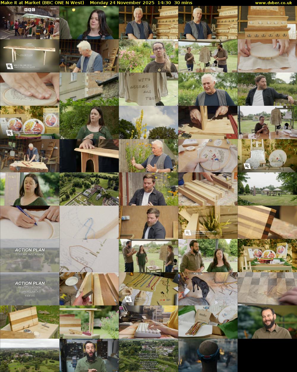Make It at Market (BBC ONE N West) Monday 24 November 2025 14:30 - 15:00