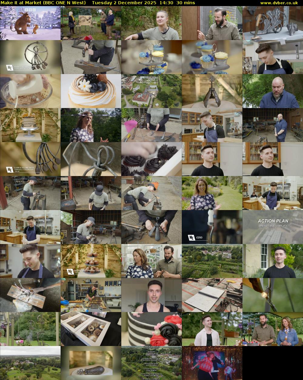 Make It at Market (BBC ONE N West) Tuesday 2 December 2025 14:30 - 15:00