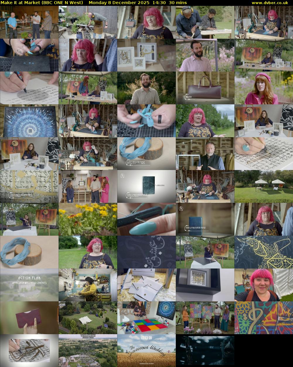 Make It at Market (BBC ONE N West) Monday 8 December 2025 14:30 - 15:00