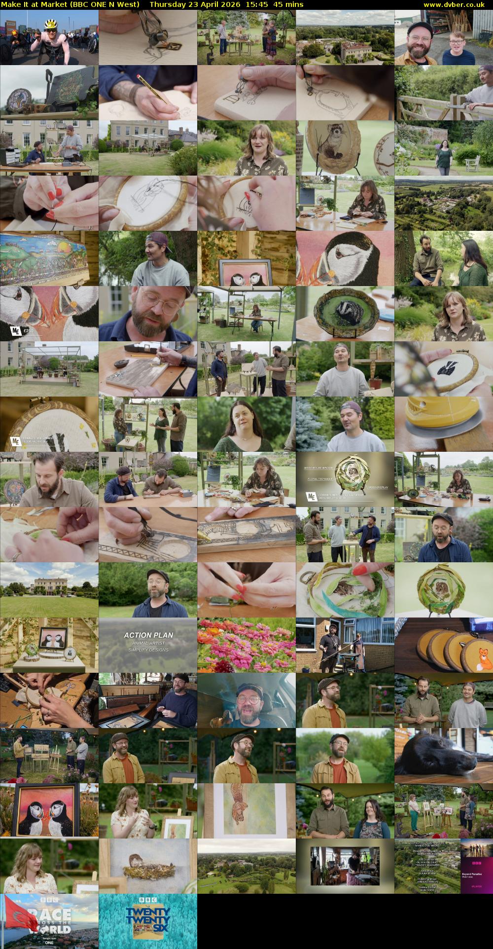 Make It at Market (BBC ONE N West) Thursday 23 April 2026 15:45 - 16:30