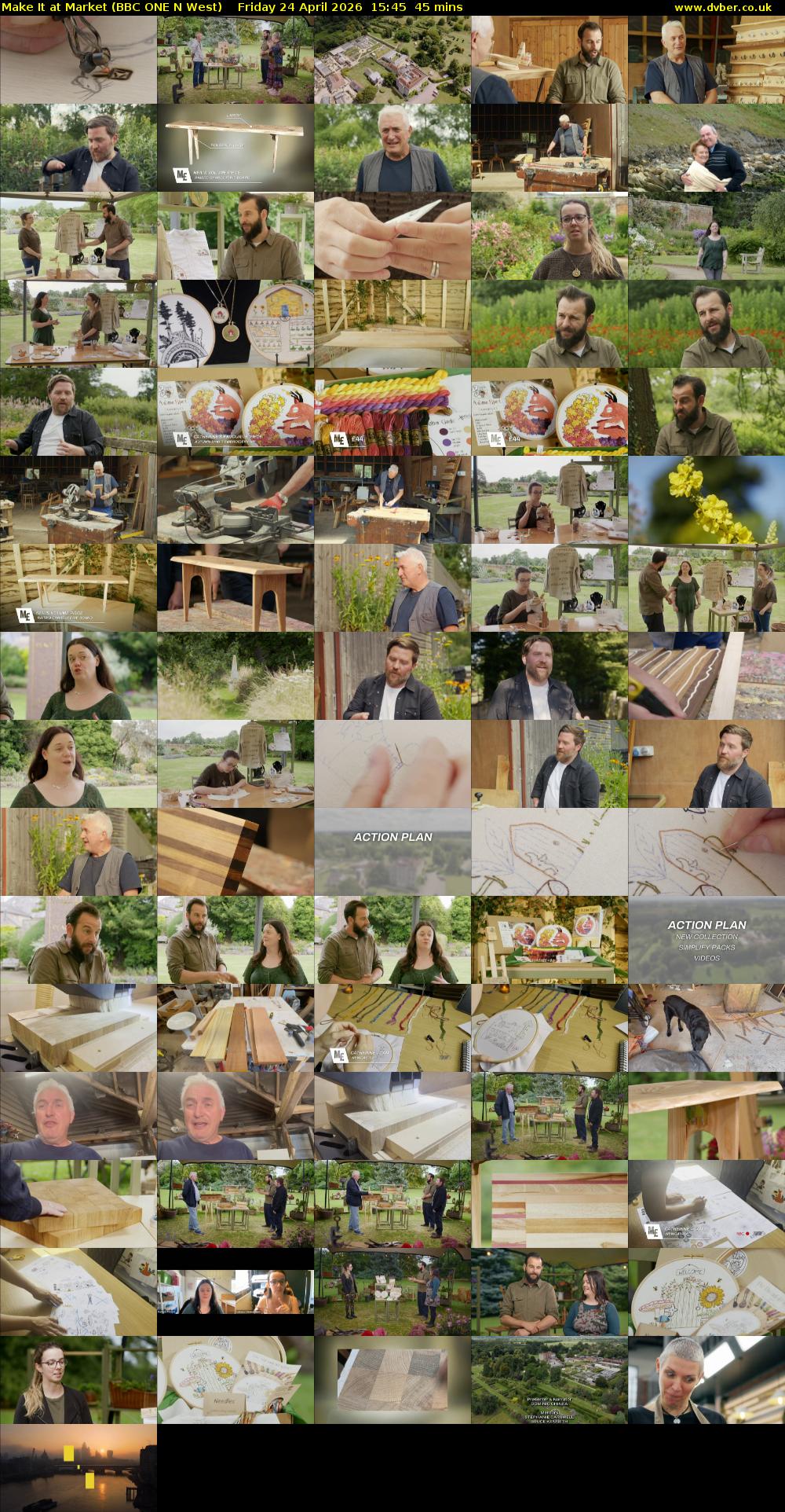 Make It at Market (BBC ONE N West) Friday 24 April 2026 15:45 - 16:30