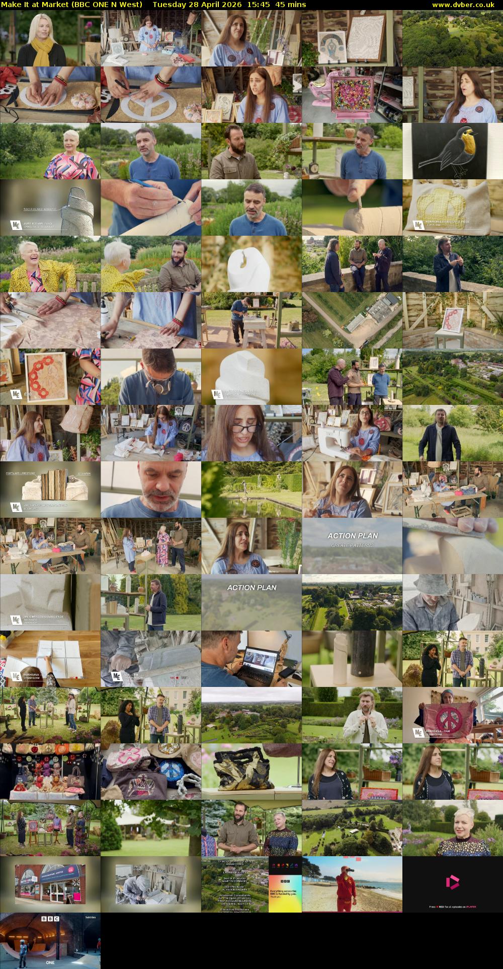 Make It at Market (BBC ONE N West) Tuesday 28 April 2026 15:45 - 16:30