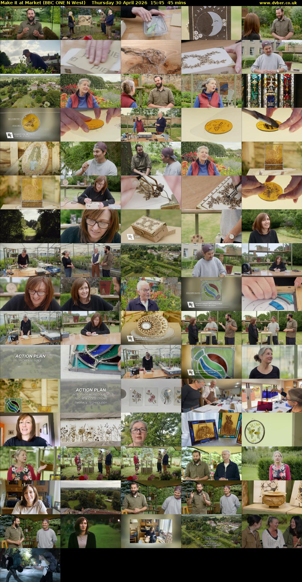 Make It at Market (BBC ONE N West) Thursday 30 April 2026 15:45 - 16:30