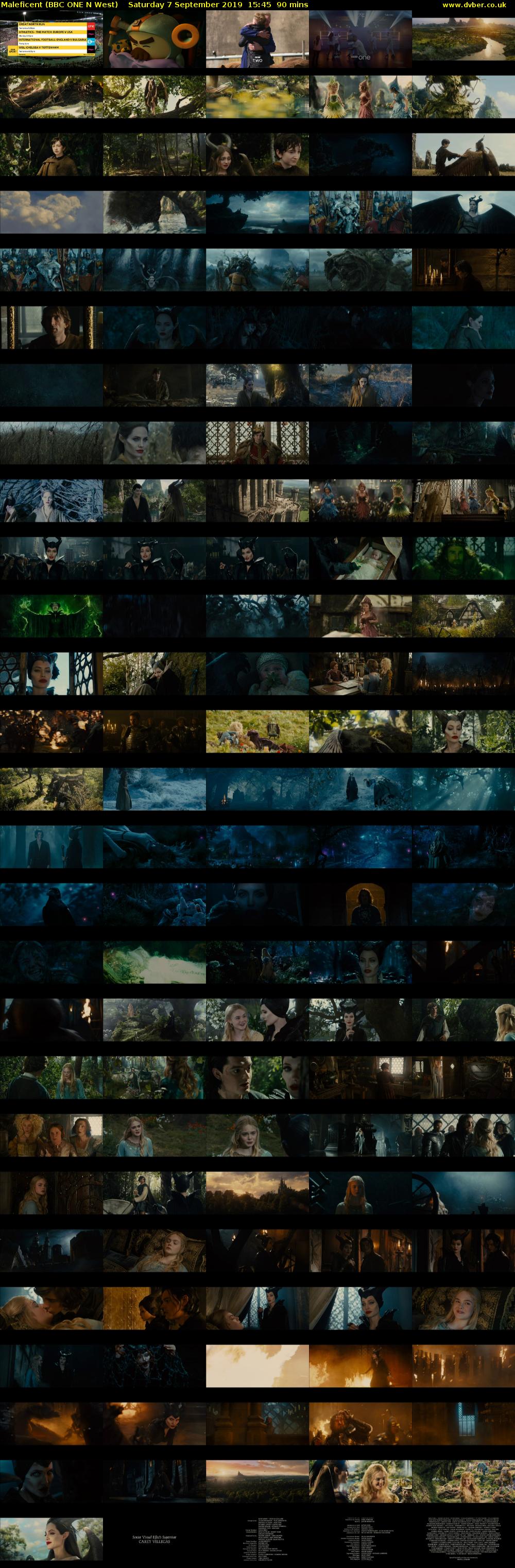 Maleficent (BBC ONE N West) Saturday 7 September 2019 15:45 - 17:15