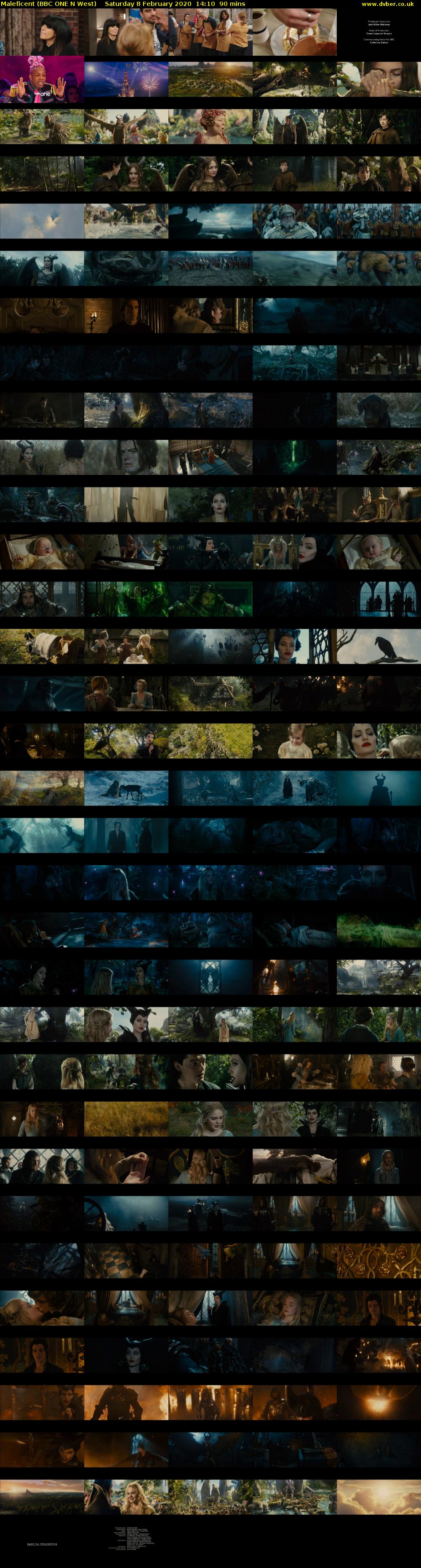 Maleficent (BBC ONE N West) Saturday 8 February 2020 14:10 - 15:40