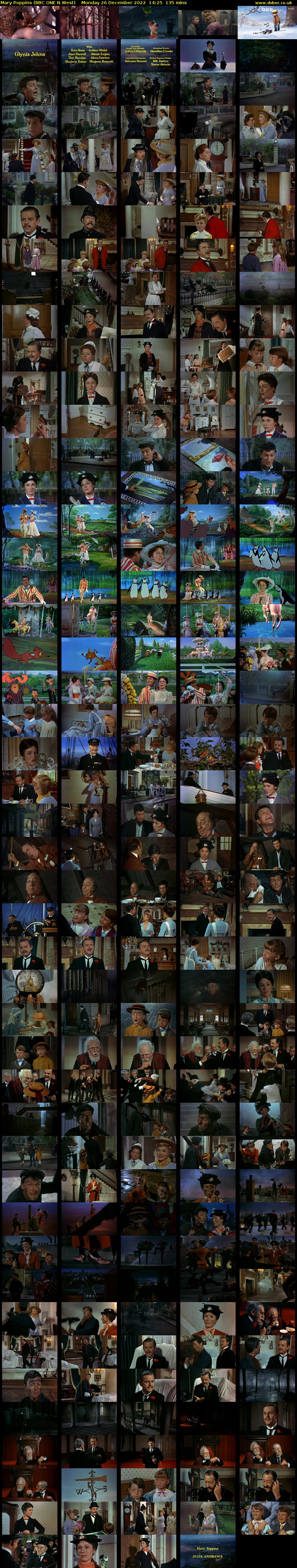 Mary Poppins (BBC ONE N West) Monday 26 December 2022 14:25 - 16:40