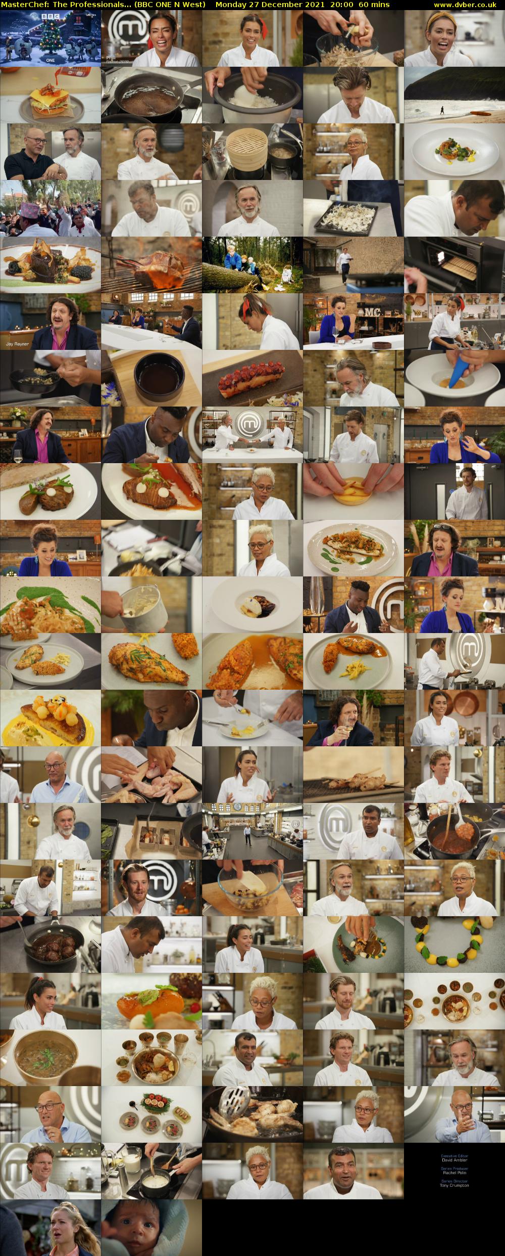 MasterChef: The Professionals... (BBC ONE N West) Monday 27 December 2021 20:00 - 21:00