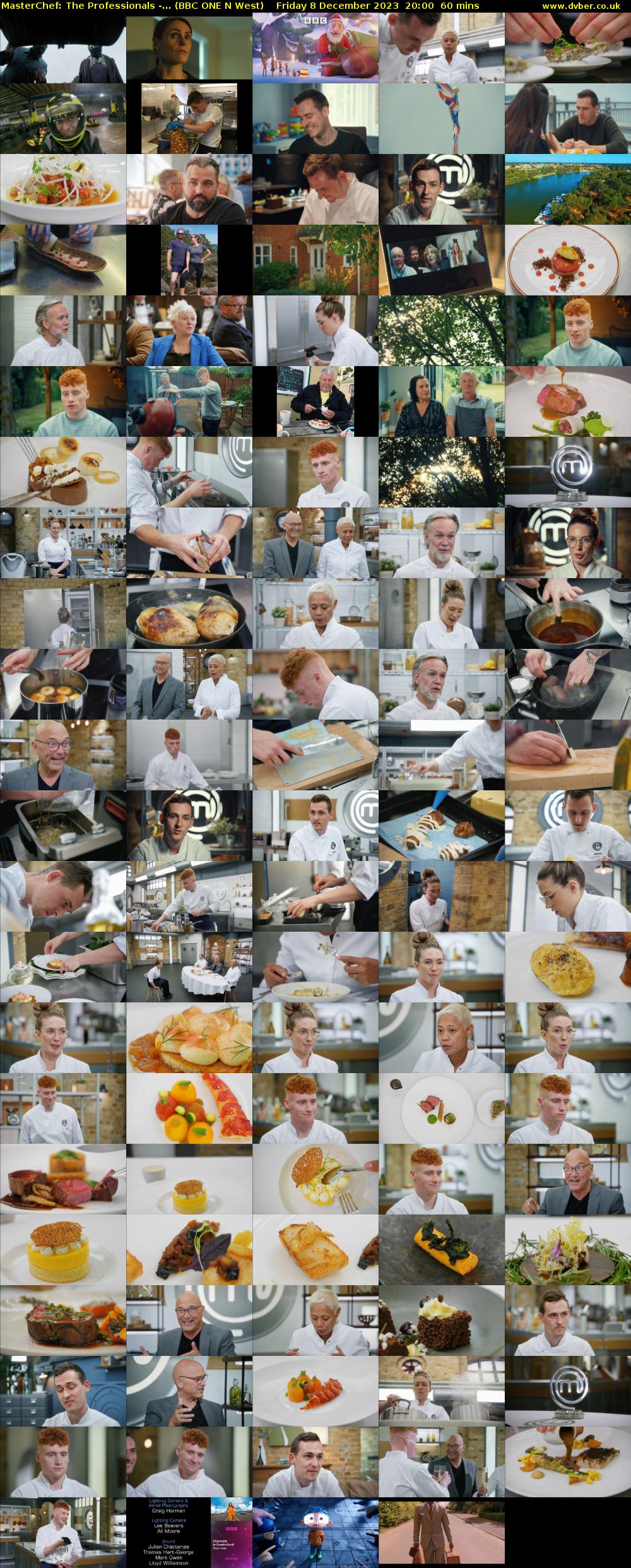 MasterChef: The Professionals -... (BBC ONE N West) Friday 8 December 2023 20:00 - 21:00