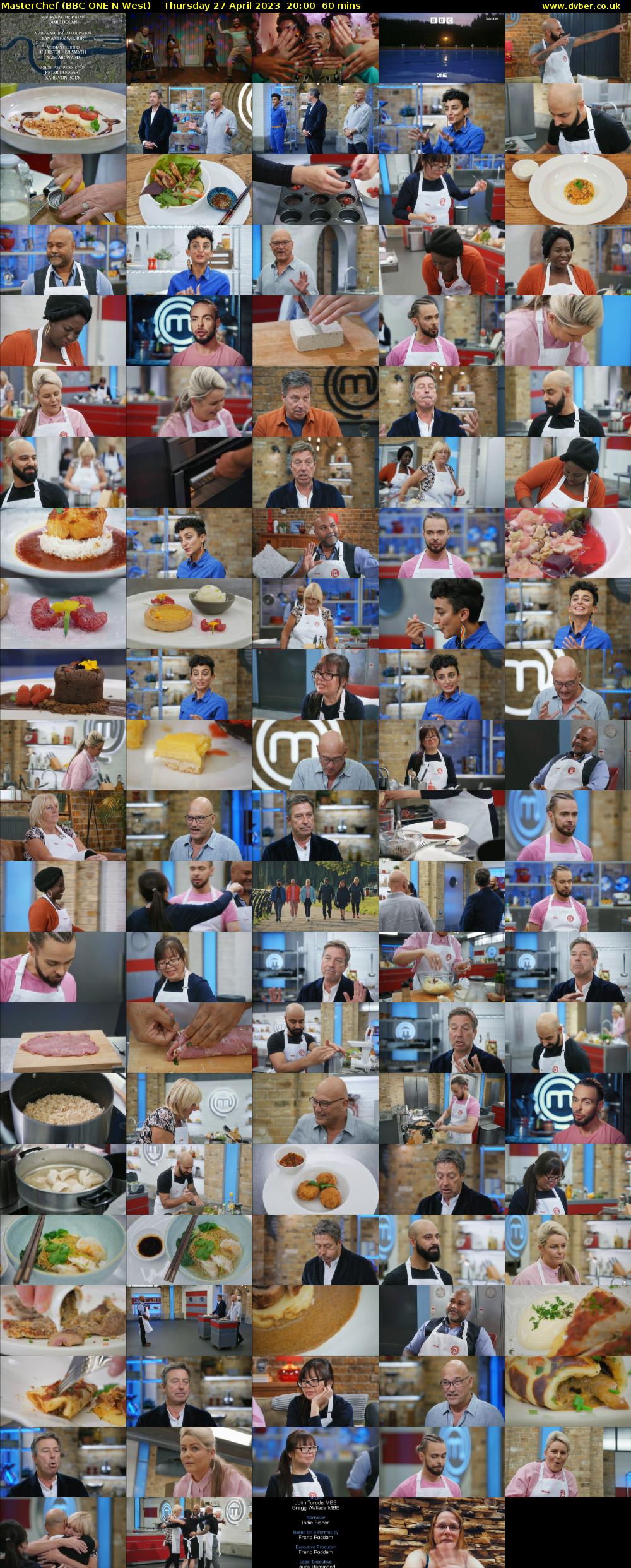 MasterChef (BBC ONE N West) Thursday 27 April 2023 20:00 - 21:00