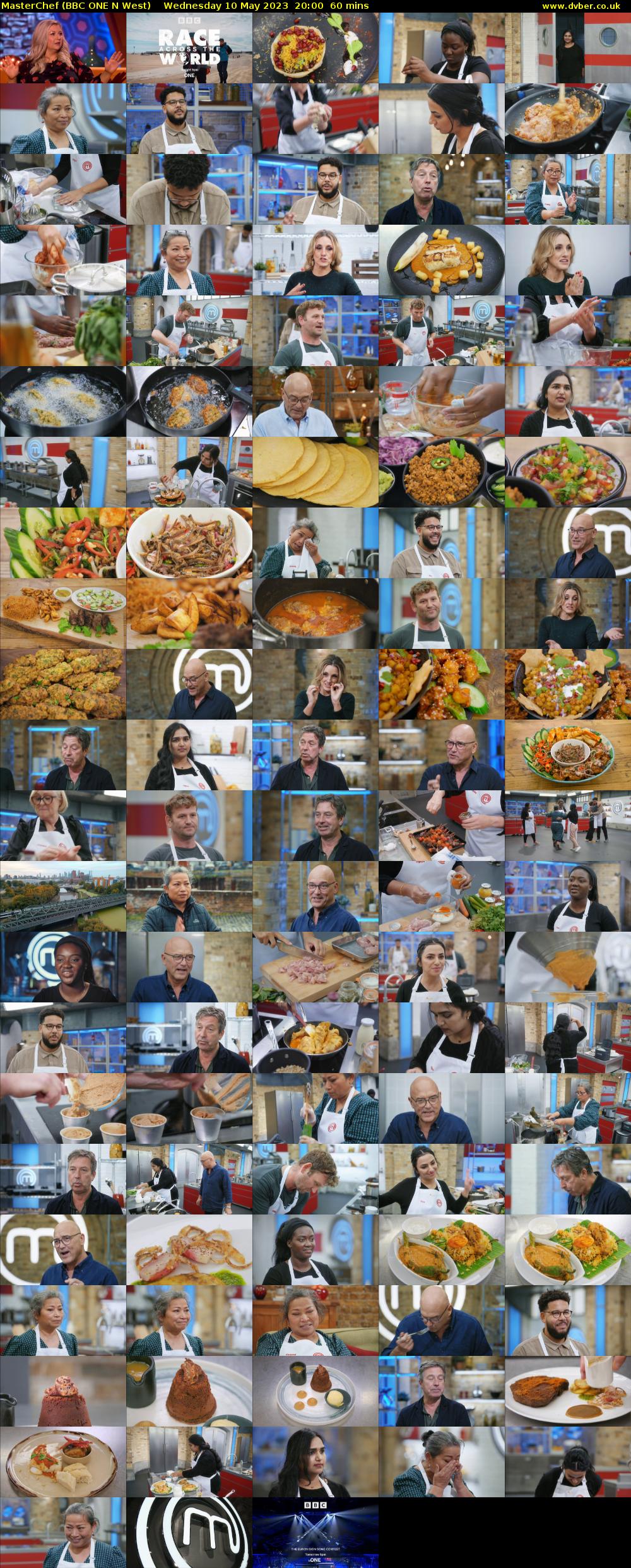MasterChef (BBC ONE N West) Wednesday 10 May 2023 20:00 - 21:00
