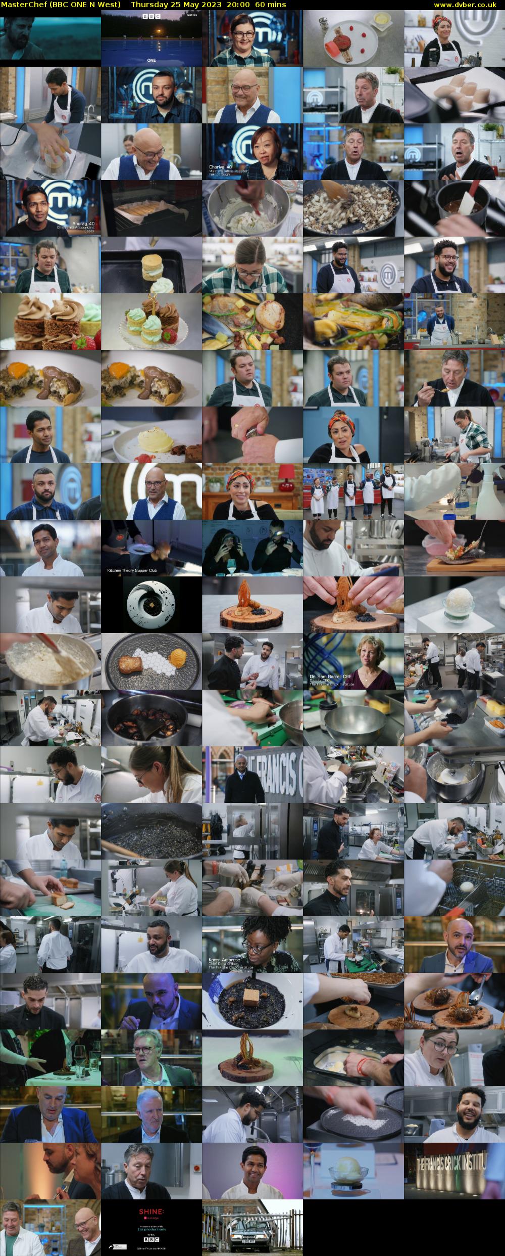 MasterChef (BBC ONE N West) Thursday 25 May 2023 20:00 - 21:00