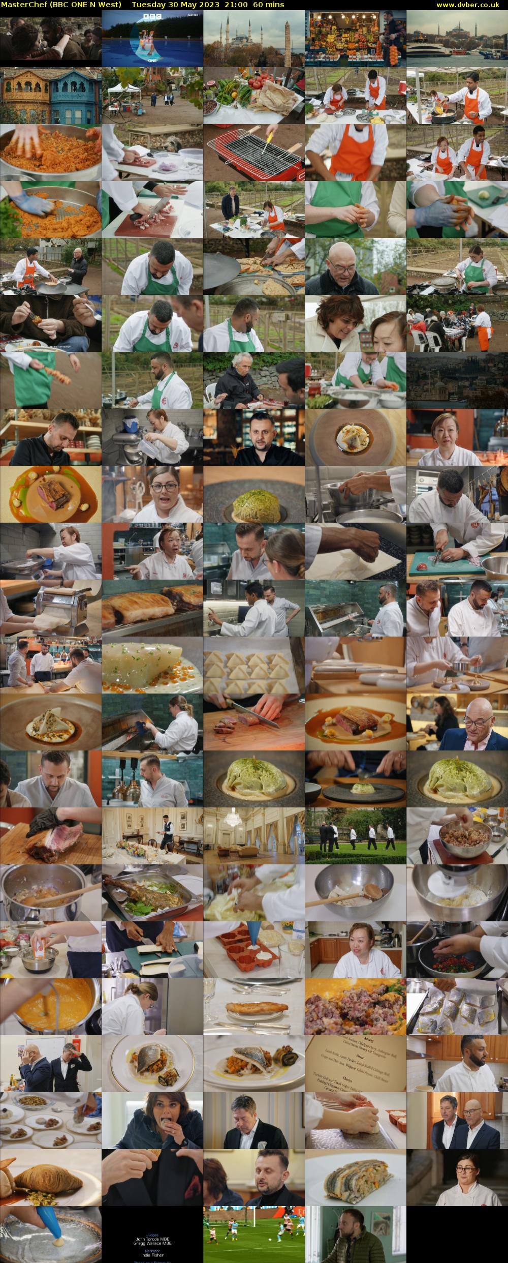 MasterChef (BBC ONE N West) Tuesday 30 May 2023 21:00 - 22:00