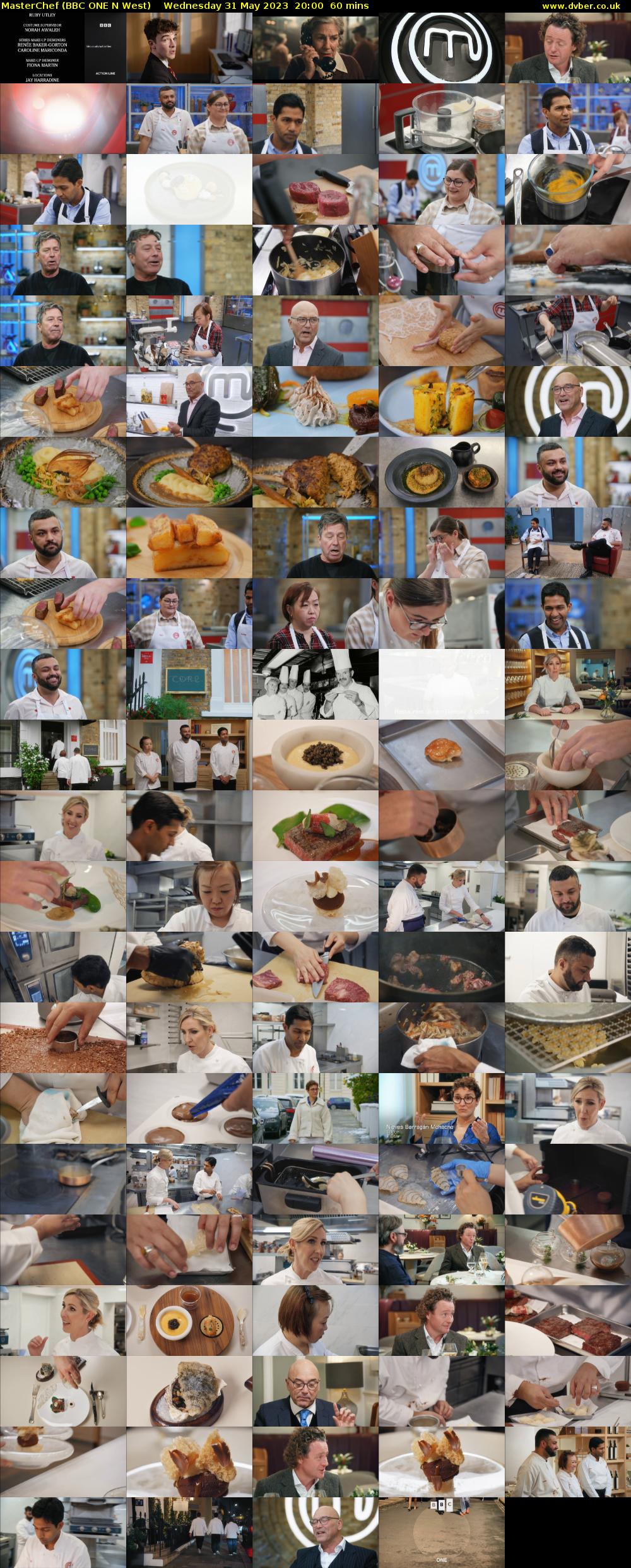 MasterChef (BBC ONE N West) Wednesday 31 May 2023 20:00 - 21:00