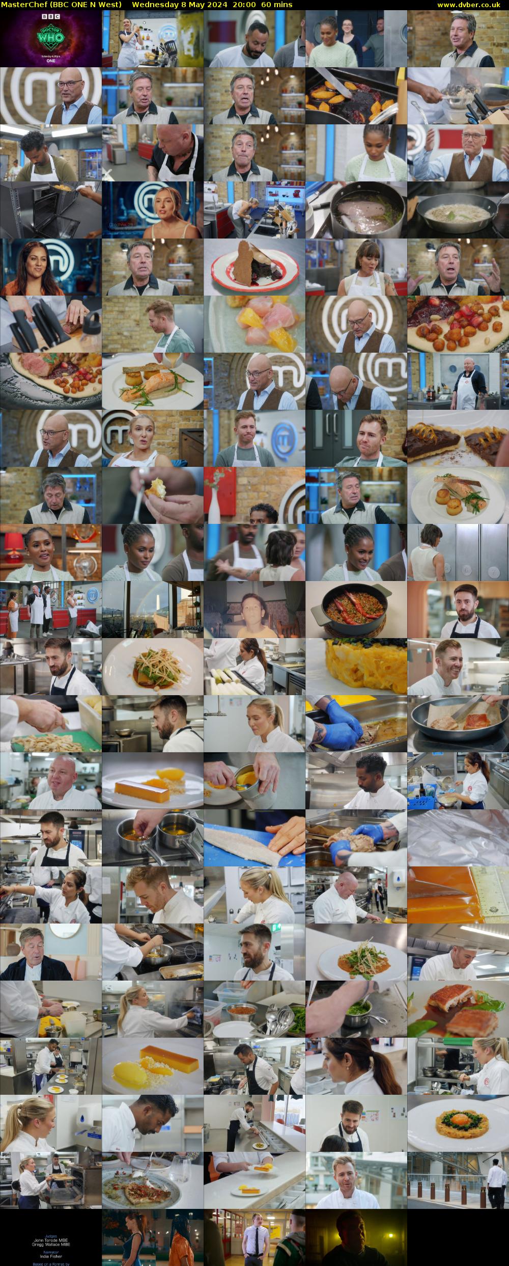 MasterChef (BBC ONE N West) Wednesday 8 May 2024 20:00 - 21:00