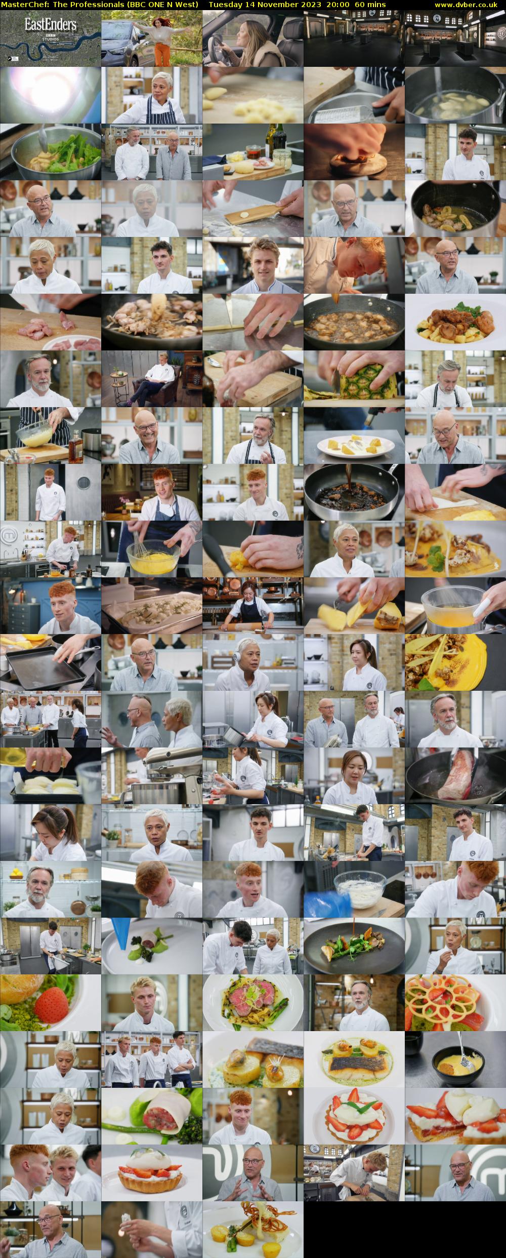 Masterchef: The Professionals (BBC ONE N West) Tuesday 14 November 2023 20:00 - 21:00
