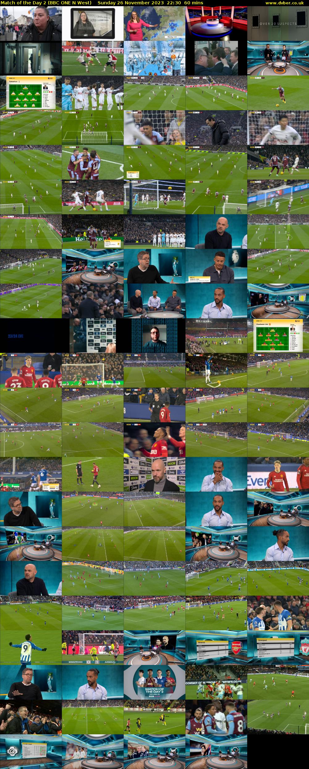 Match of the Day 2 (BBC ONE N West) Sunday 26 November 2023 22:30 - 23:30
