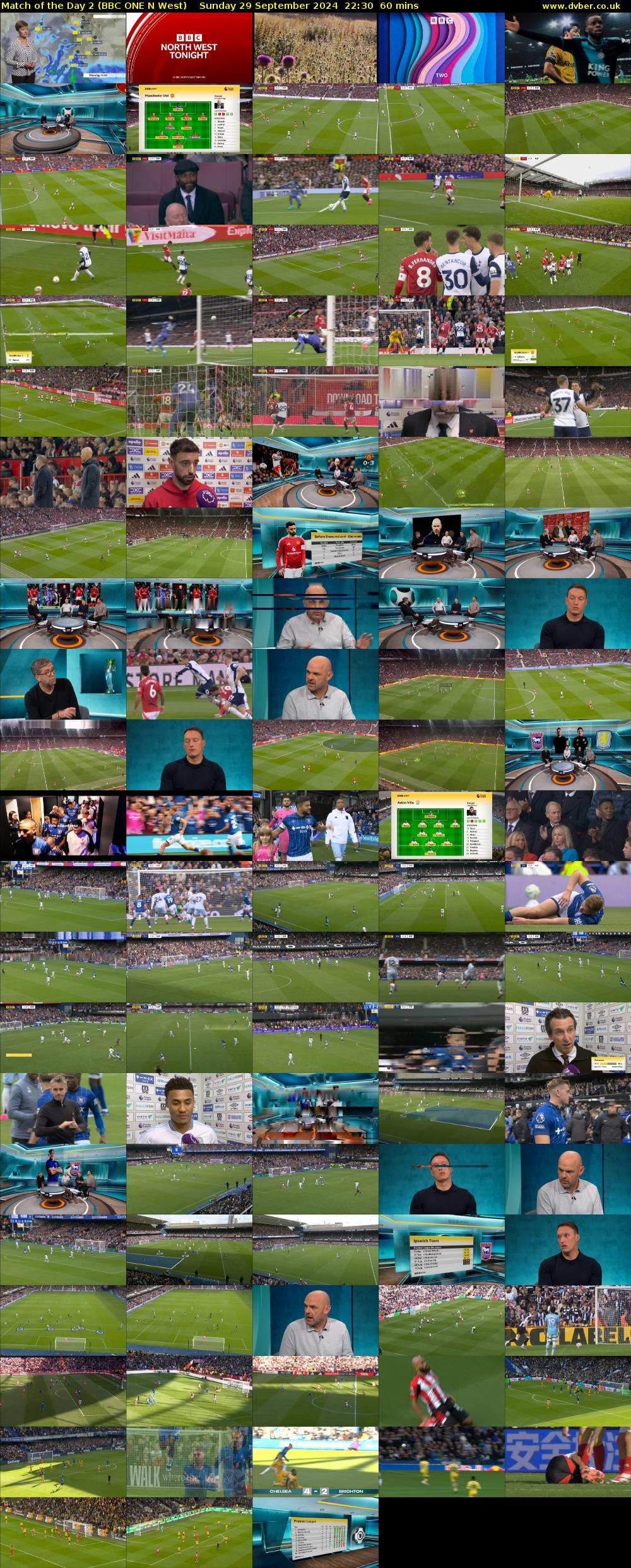 Match of the Day 2 (BBC ONE N West) Sunday 29 September 2024 22:30 - 23:30