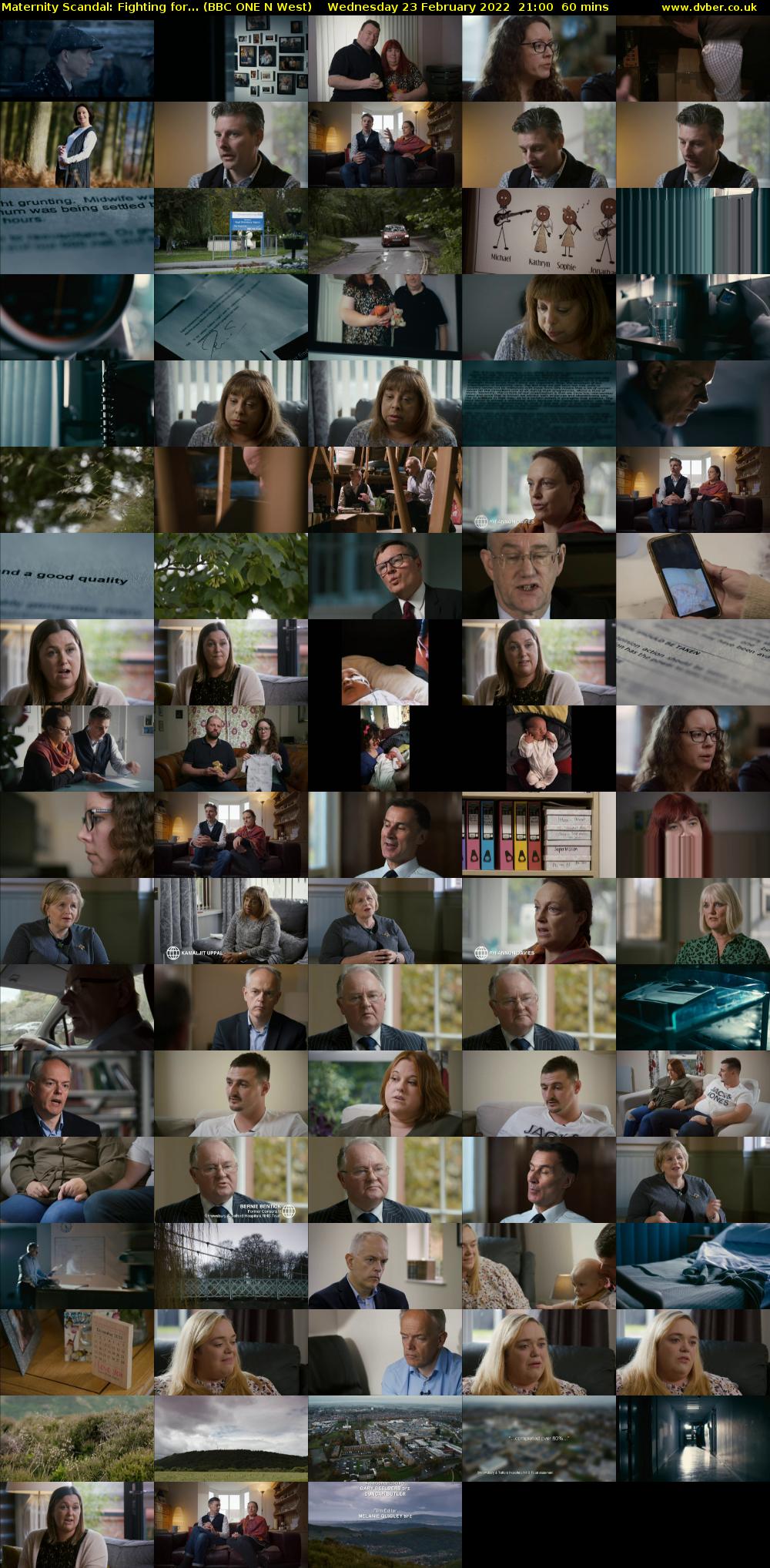 Maternity Scandal: Fighting for... (BBC ONE N West) Wednesday 23 February 2022 21:00 - 22:00