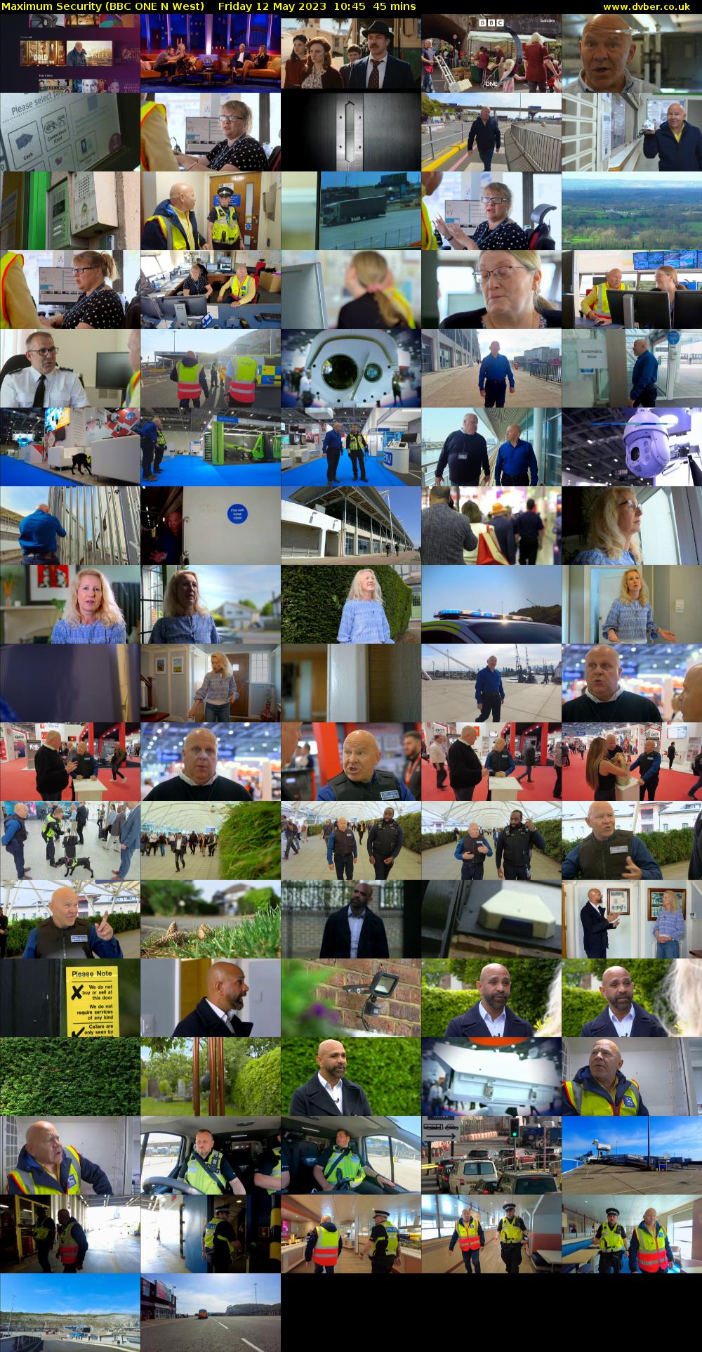 Maximum Security (BBC ONE N West) Friday 12 May 2023 10:45 - 11:30