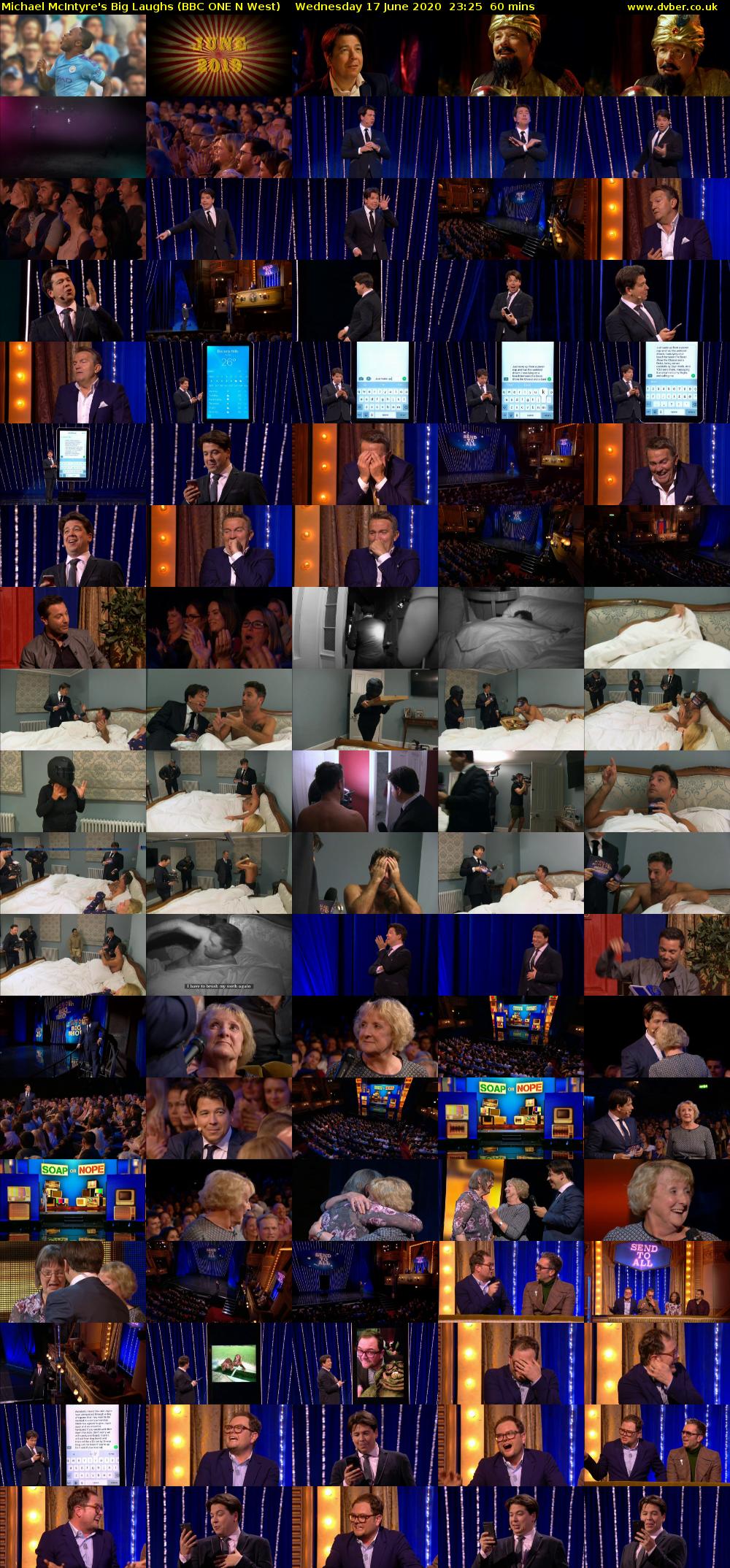 Michael McIntyre's Big Laughs (BBC ONE N West) Wednesday 17 June 2020 23:25 - 00:25