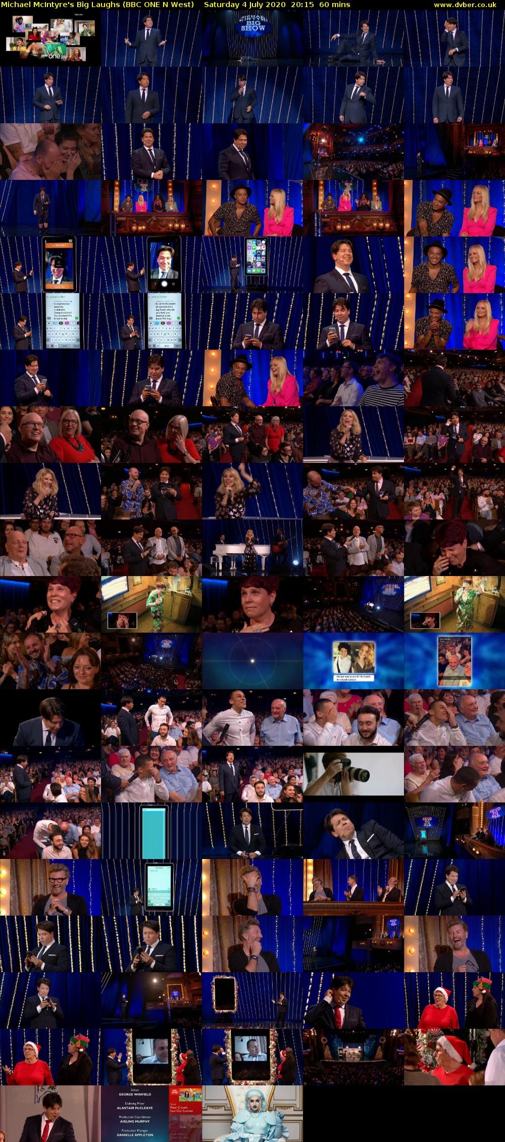 Michael McIntyre's Big Laughs (BBC ONE N West) Saturday 4 July 2020 20:15 - 21:15