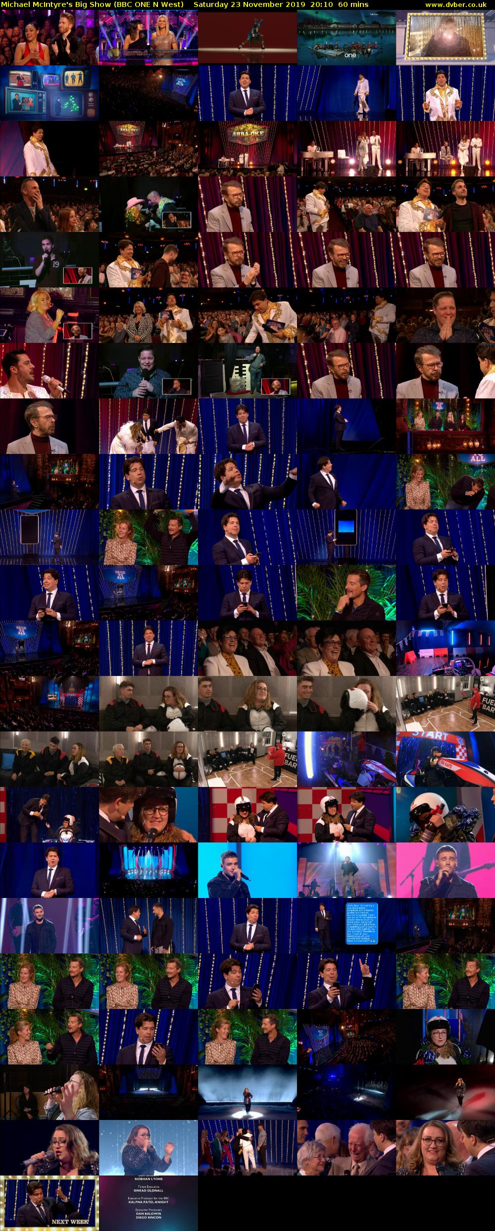 Michael McIntyre's Big Show (BBC ONE N West) Saturday 23 November 2019 20:10 - 21:10