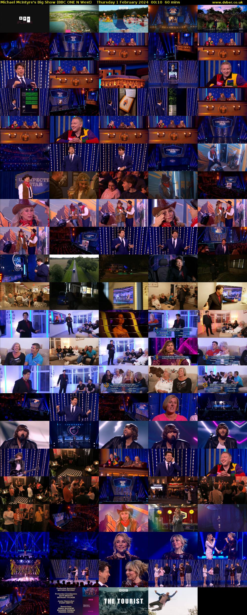 Michael McIntyre's Big Show (BBC ONE N West) Thursday 1 February 2024 00:10 - 01:10