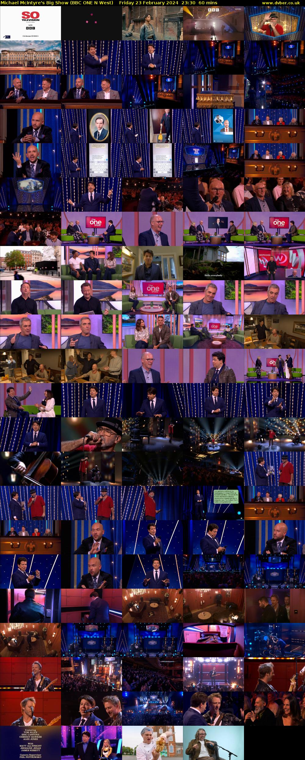 Michael McIntyre's Big Show (BBC ONE N West) Friday 23 February 2024 23:30 - 00:30