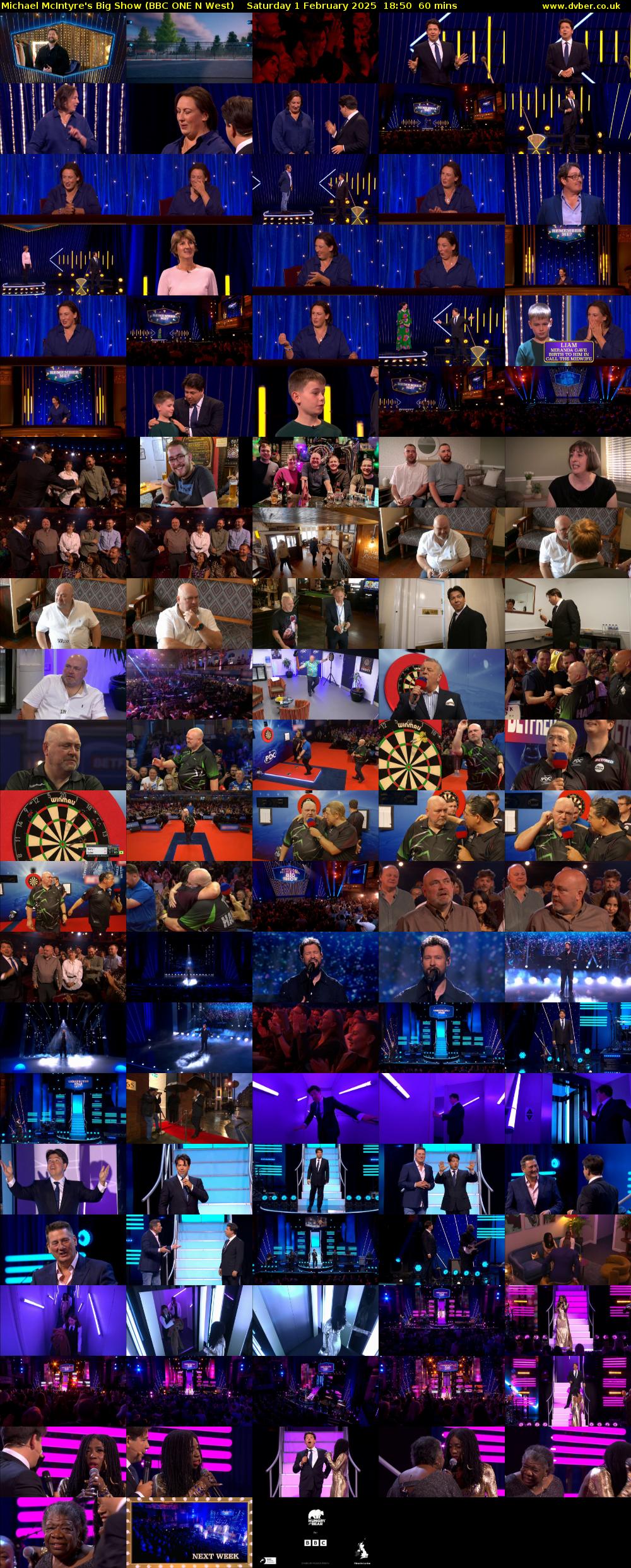 Michael McIntyre's Big Show (BBC ONE N West) Saturday 1 February 2025 18:50 - 19:50
