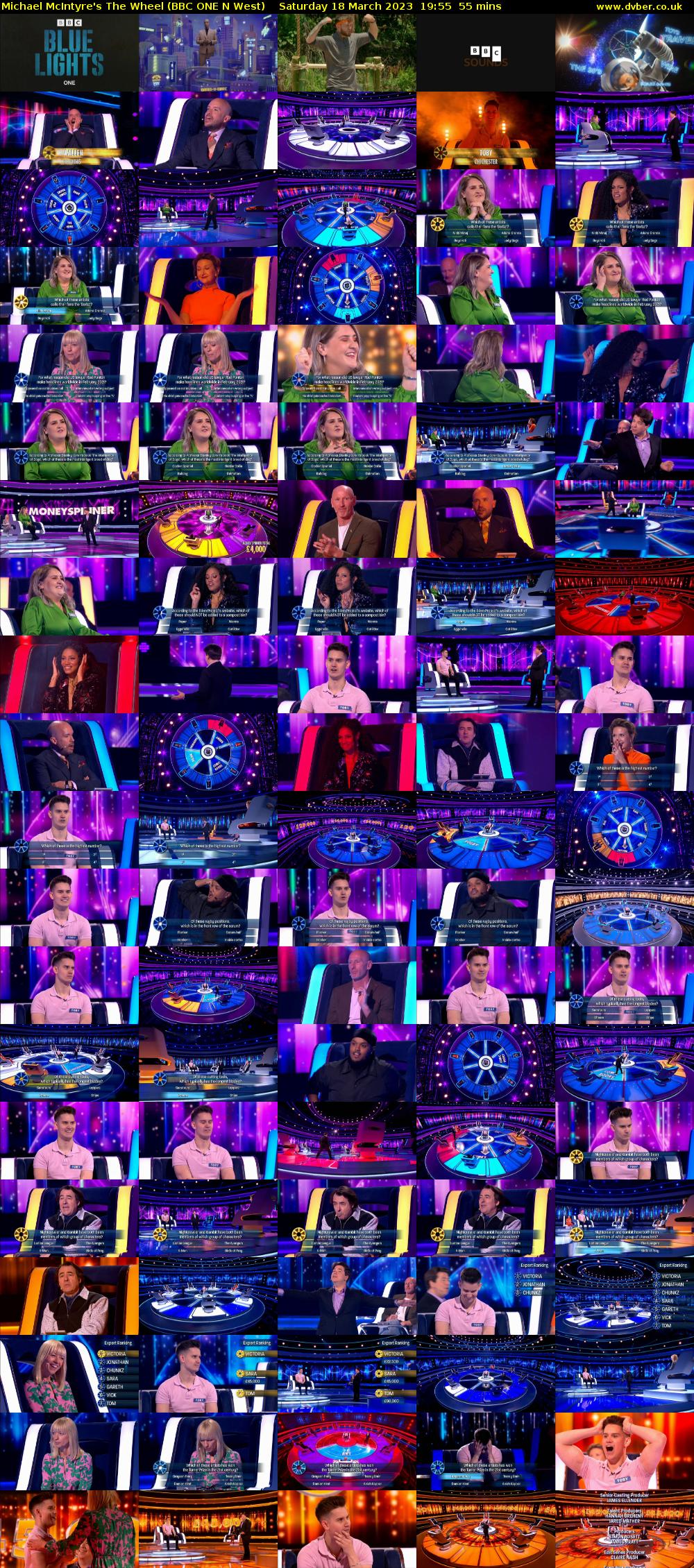 Michael McIntyre's The Wheel (BBC ONE N West) Saturday 18 March 2023 19:55 - 20:50