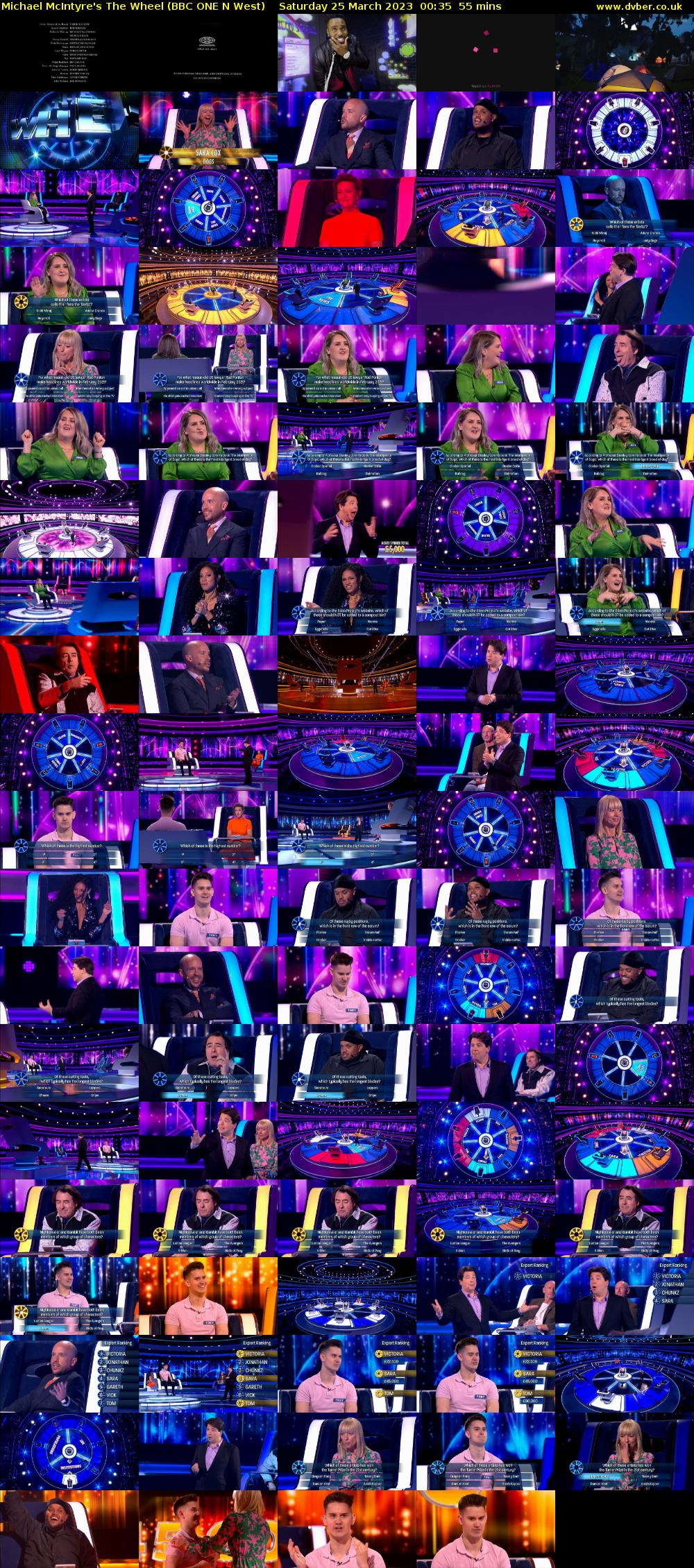 Michael McIntyre's The Wheel (BBC ONE N West) Saturday 25 March 2023 00:35 - 01:30