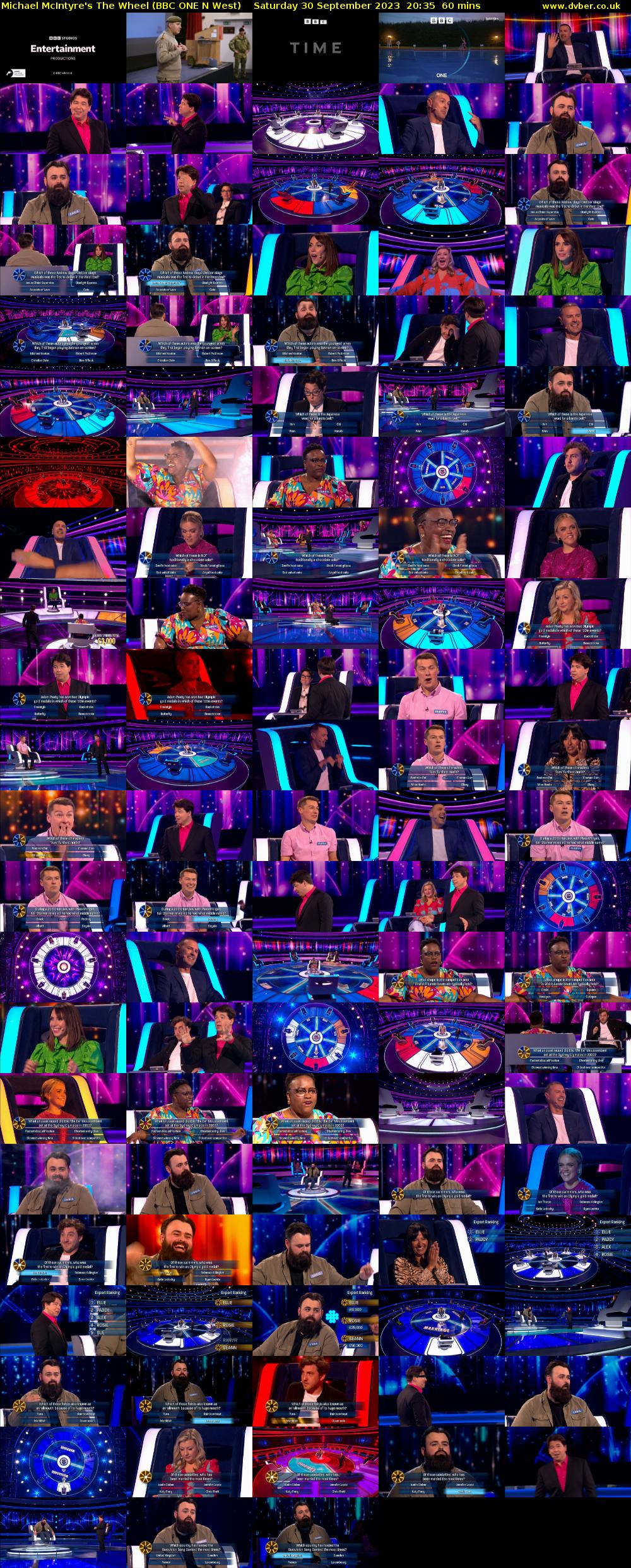 Michael McIntyre's The Wheel (BBC ONE N West) Saturday 30 September 2023 20:35 - 21:35
