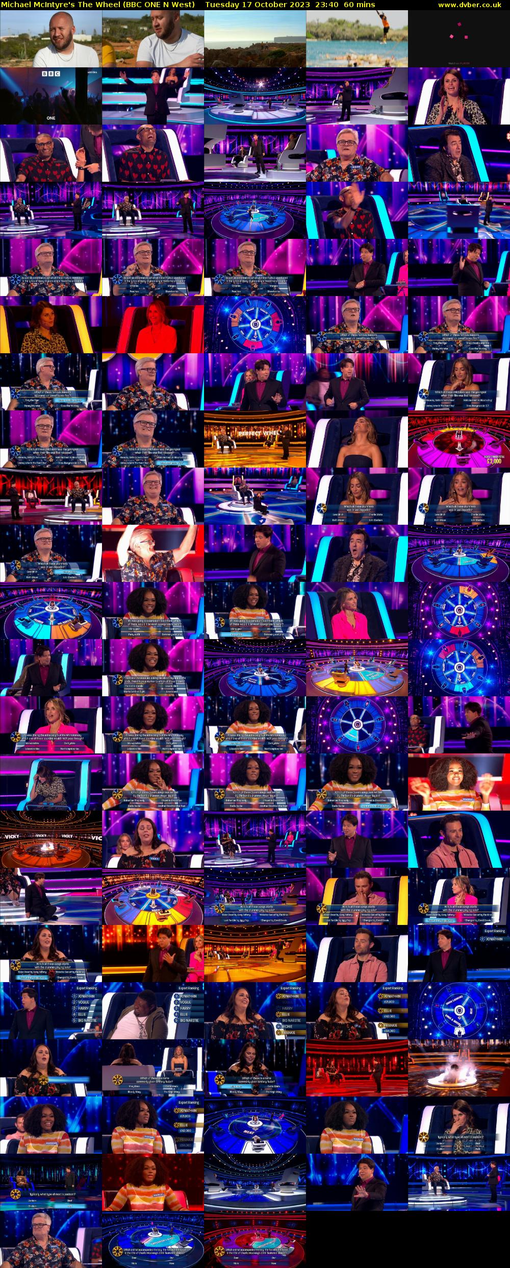 Michael McIntyre's The Wheel (BBC ONE N West) Tuesday 17 October 2023 23:40 - 00:40