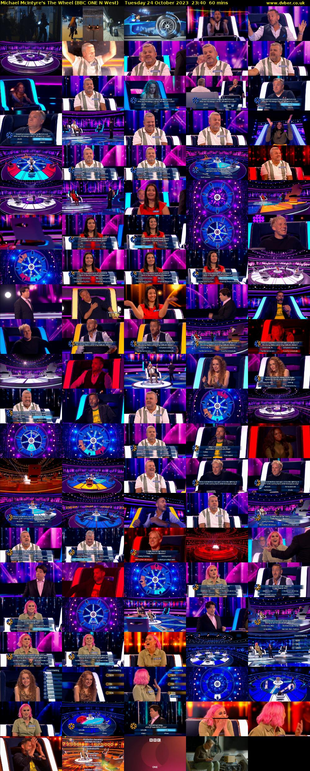 Michael McIntyre's The Wheel (BBC ONE N West) Tuesday 24 October 2023 23:40 - 00:40