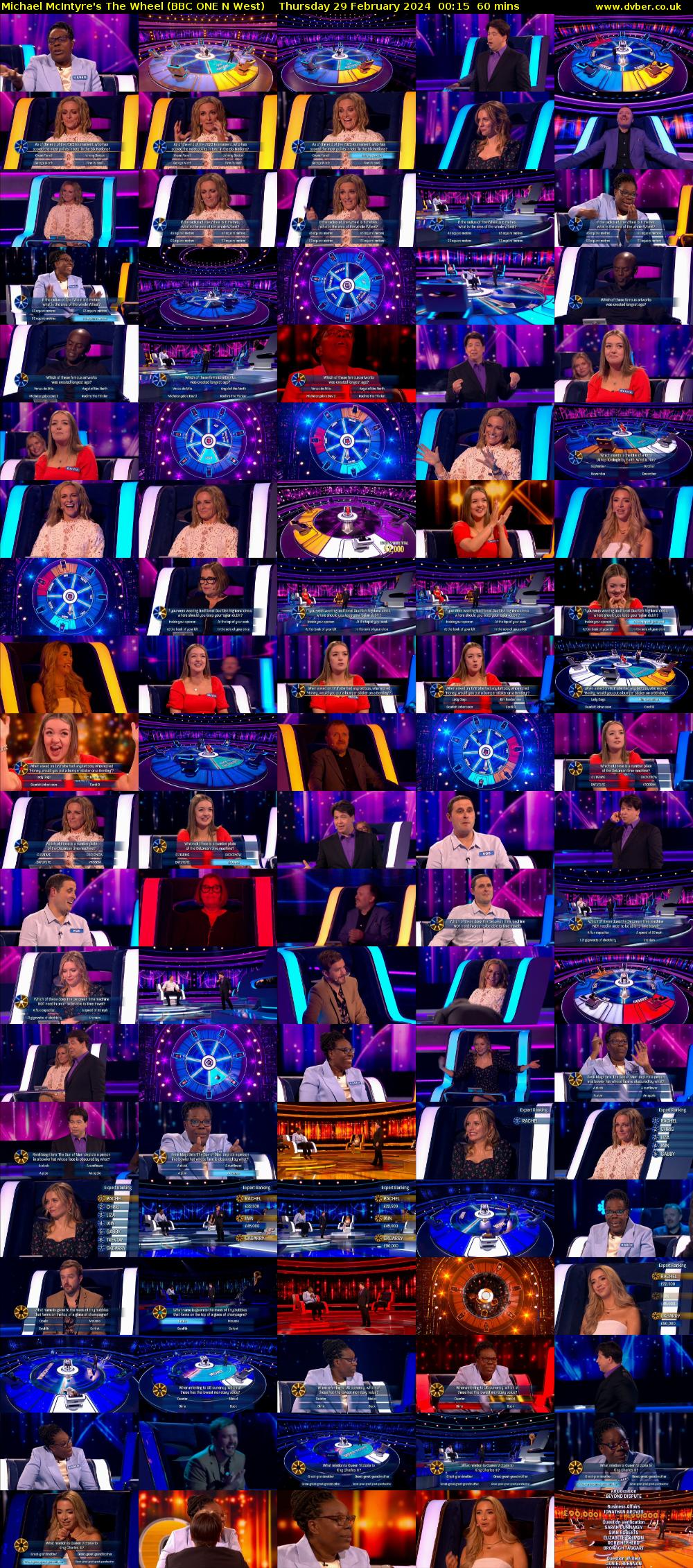 Michael McIntyre's The Wheel (BBC ONE N West) Thursday 29 February 2024 00:15 - 01:15