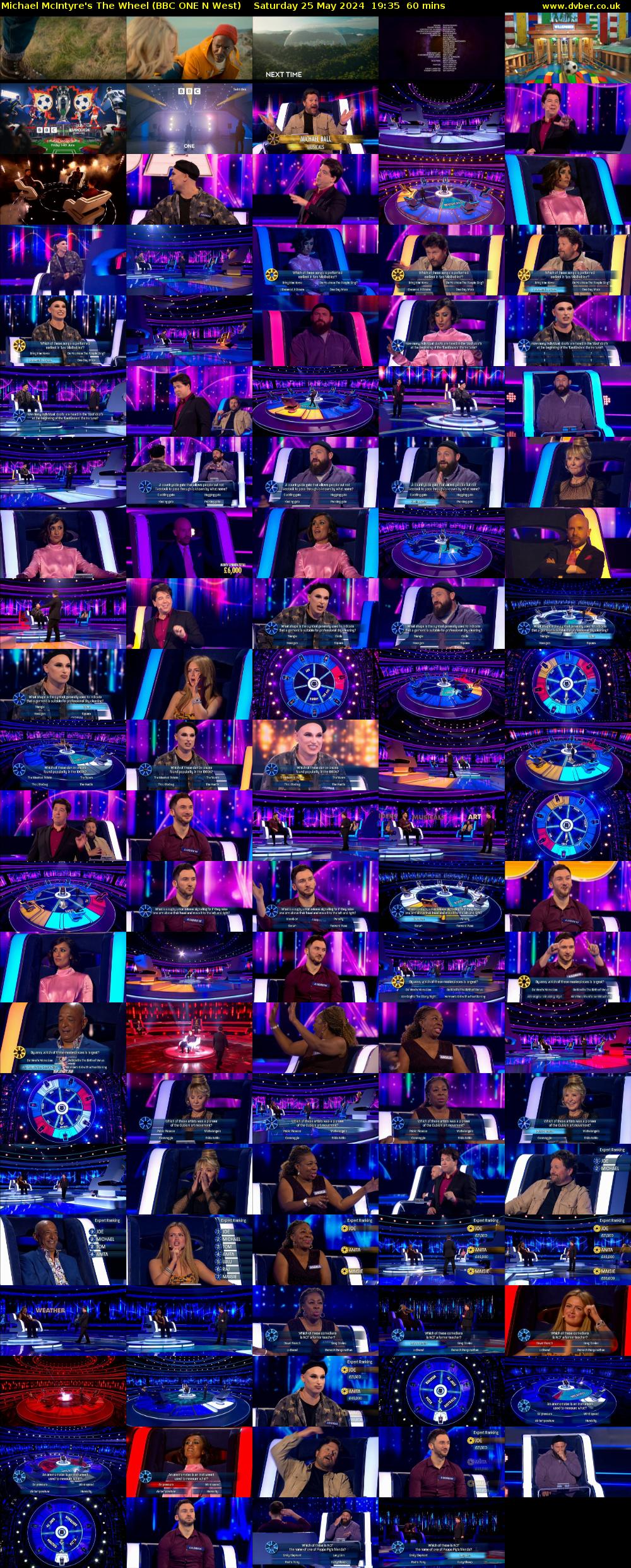 Michael McIntyre's The Wheel (BBC ONE N West) Saturday 25 May 2024 19:35 - 20:35