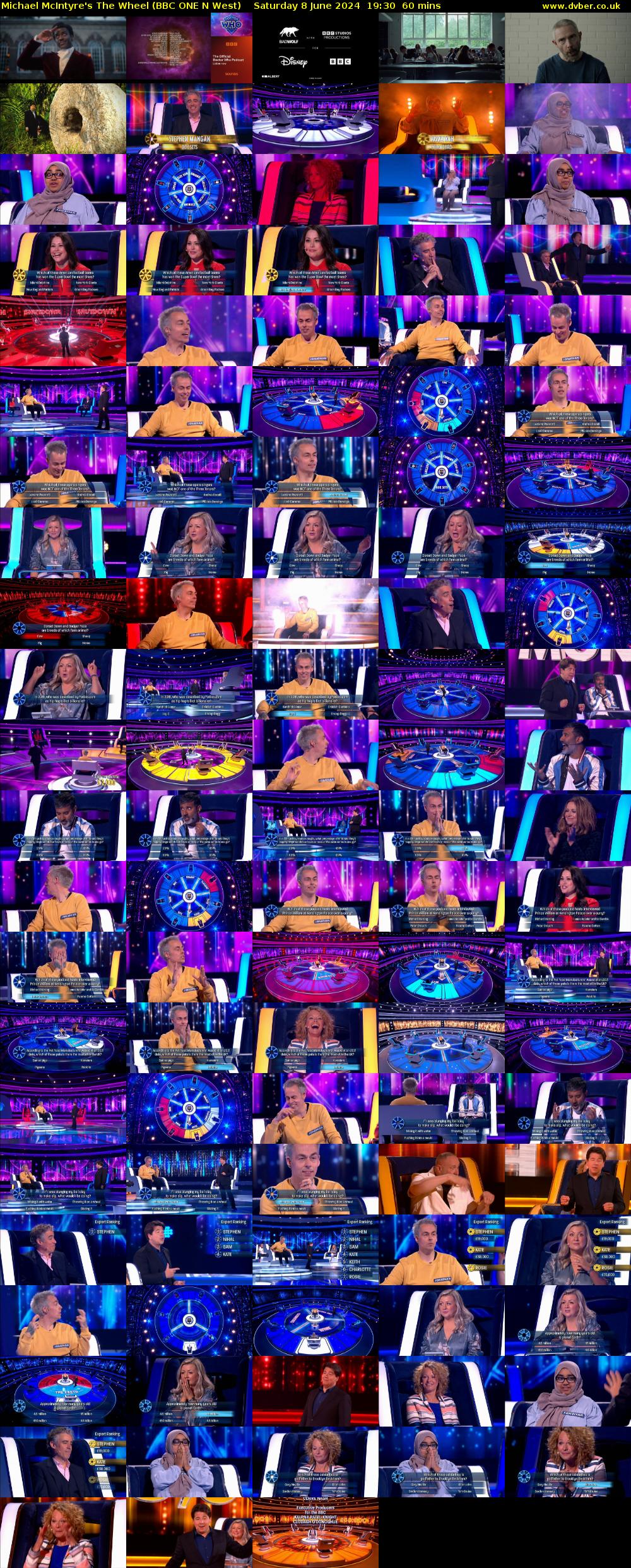 Michael McIntyre's The Wheel (BBC ONE N West) Saturday 8 June 2024 19:30 - 20:30