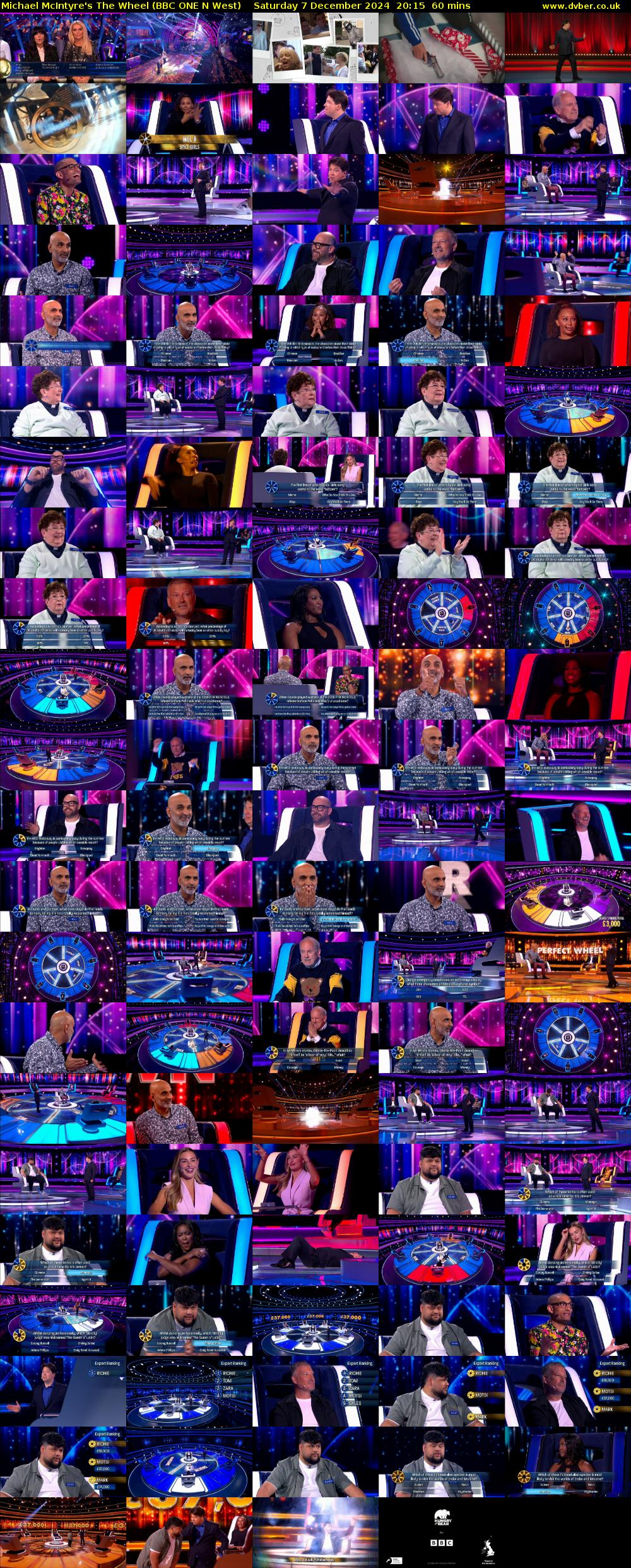 Michael McIntyre's The Wheel (BBC ONE N West) Saturday 7 December 2024 20:15 - 21:15