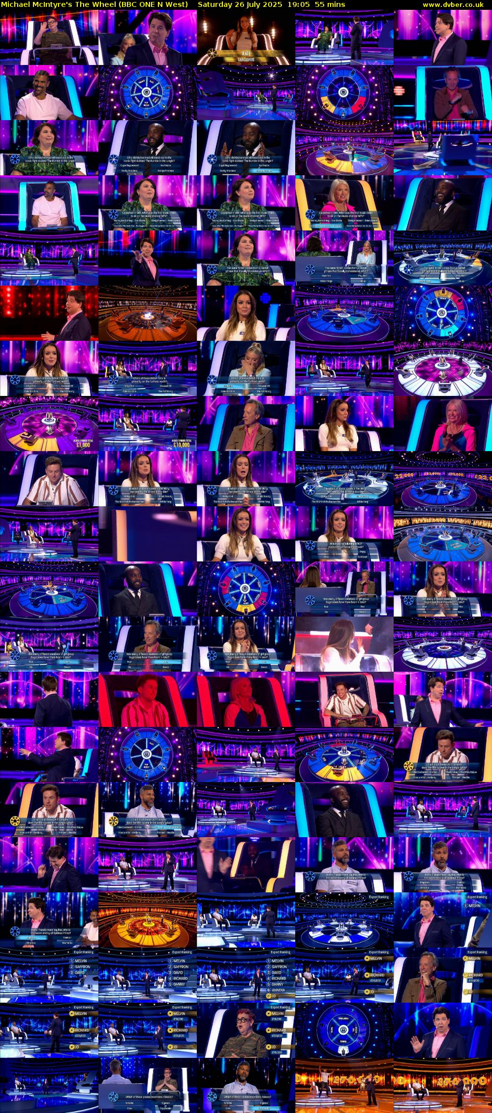 Michael McIntyre's The Wheel (BBC ONE N West) Saturday 26 July 2025 19:05 - 20:00