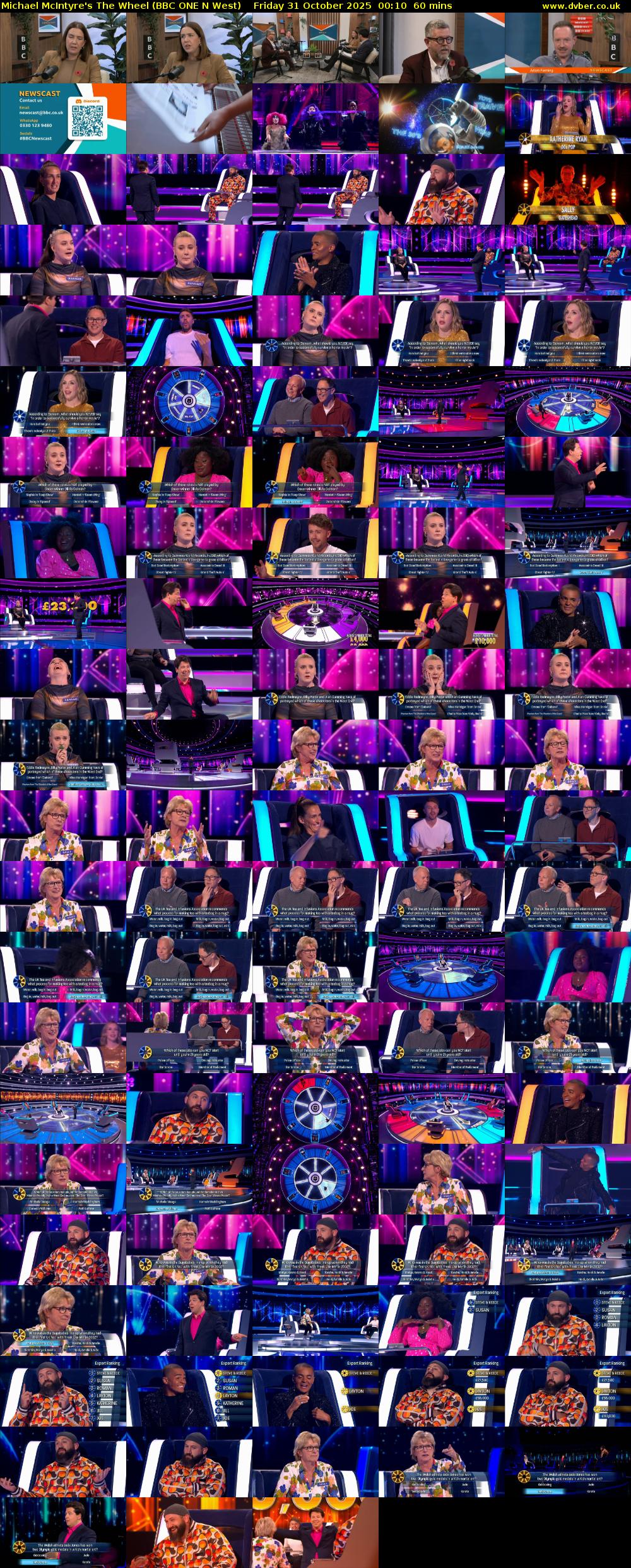 Michael McIntyre's The Wheel (BBC ONE N West) Friday 31 October 2025 00:10 - 01:10