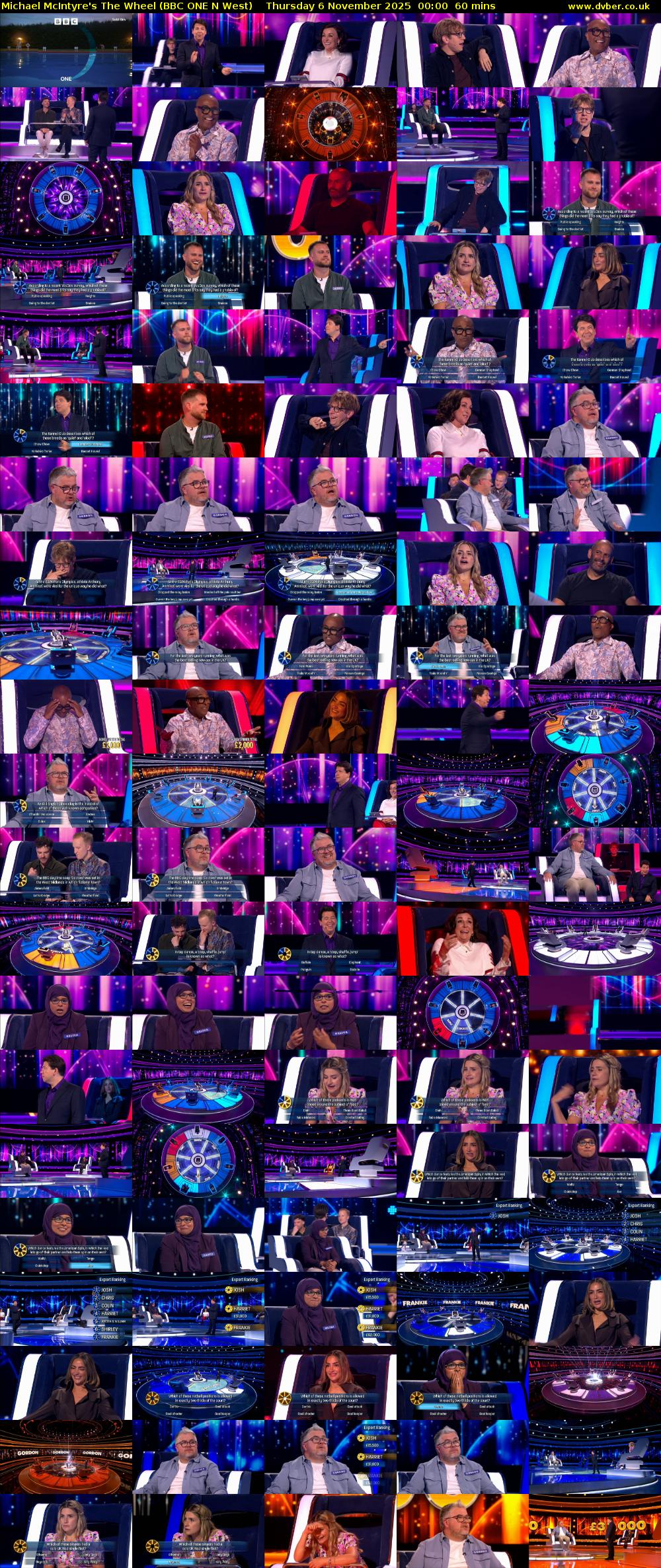 Michael McIntyre's The Wheel (BBC ONE N West) Thursday 6 November 2025 00:00 - 01:00