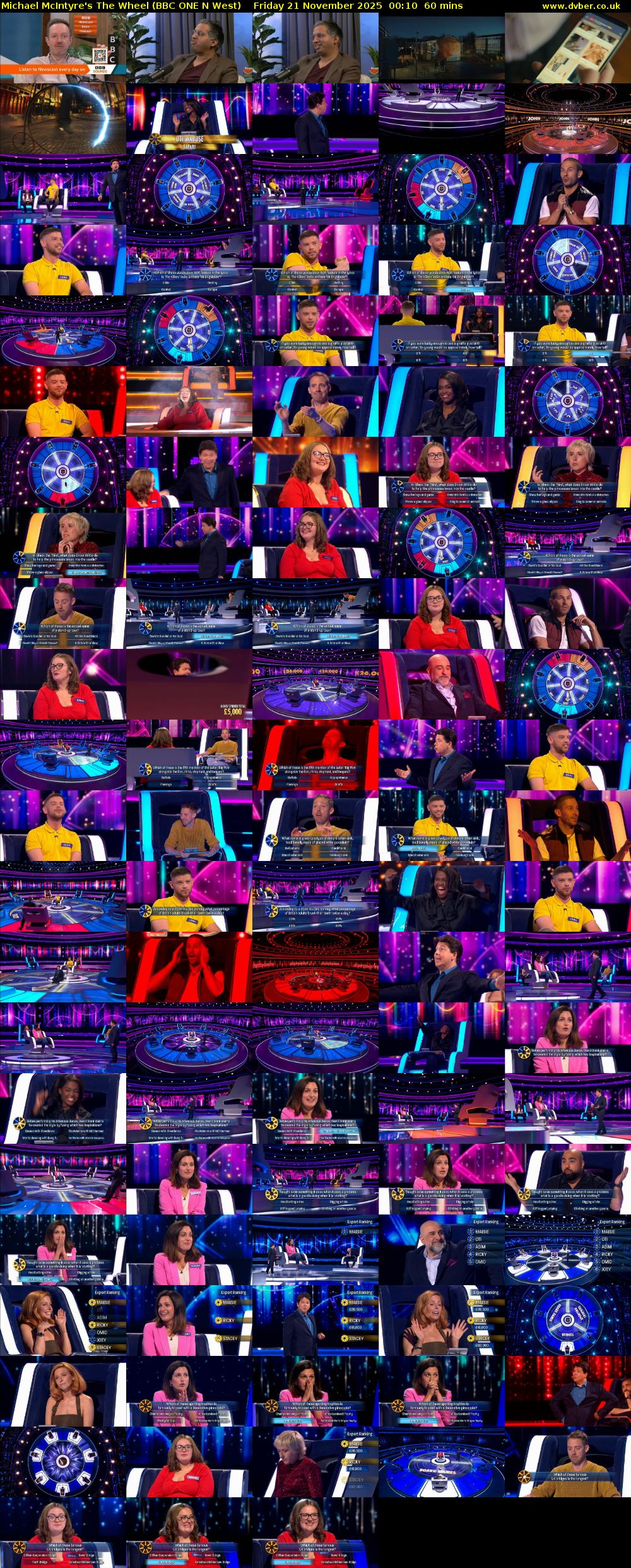 Michael McIntyre's The Wheel (BBC ONE N West) Friday 21 November 2025 00:10 - 01:10