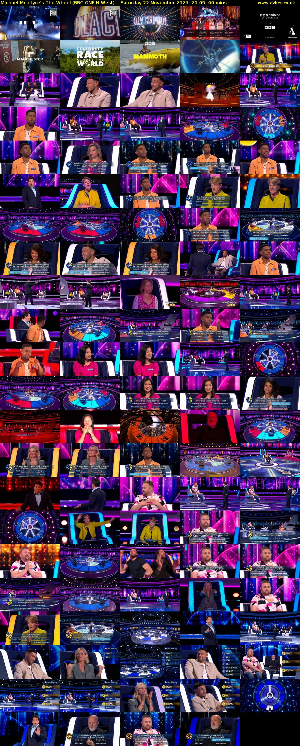 Michael McIntyre's The Wheel (BBC ONE N West) Saturday 22 November 2025 20:05 - 21:05